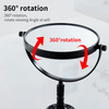 YF69124 Desk mirror Ladies Beauty Cosmetic Round Mirror Tabletop Standing Makeup Mirror