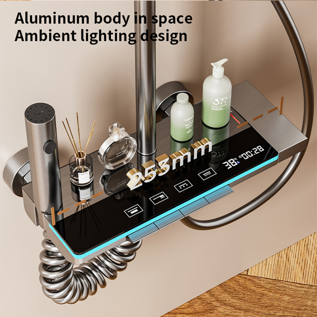 Jet Soft Spray Rainfall Shower Set