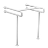 Folding Stainless Steel Toilet Bathroom Handrail Elderly Disabled Accessible Toilet Toilet Safety Handrail Handle