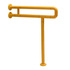 YF68102 Toilet Safety Rails Disabled Toilet Safety Frame Rails Wall Mounted Abs Stainless Steel Toilet Safety Hand Rails