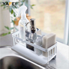 YF500100011 Kitchen Sink Organizer Countertop Rustproof Soap Dispenser Holder Sponge Holder for Kitchen Sink