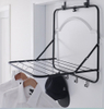 YF7151 Portable Clothes Drying Rack for Balcony Railings Windowsill Folding Towel Rack Indoor Outdoor Retractable Laundry Rack