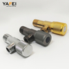 YF230400002 Stainless Steel Body Angle Valve Toilet Sus 304 Angle Stop Valve Shut off water stainless brushed angle stop valve