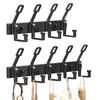 YF9114 Affordable Large Volume Bathroom Accessories Design Coat Hooks Towel Clothes Row Hooks