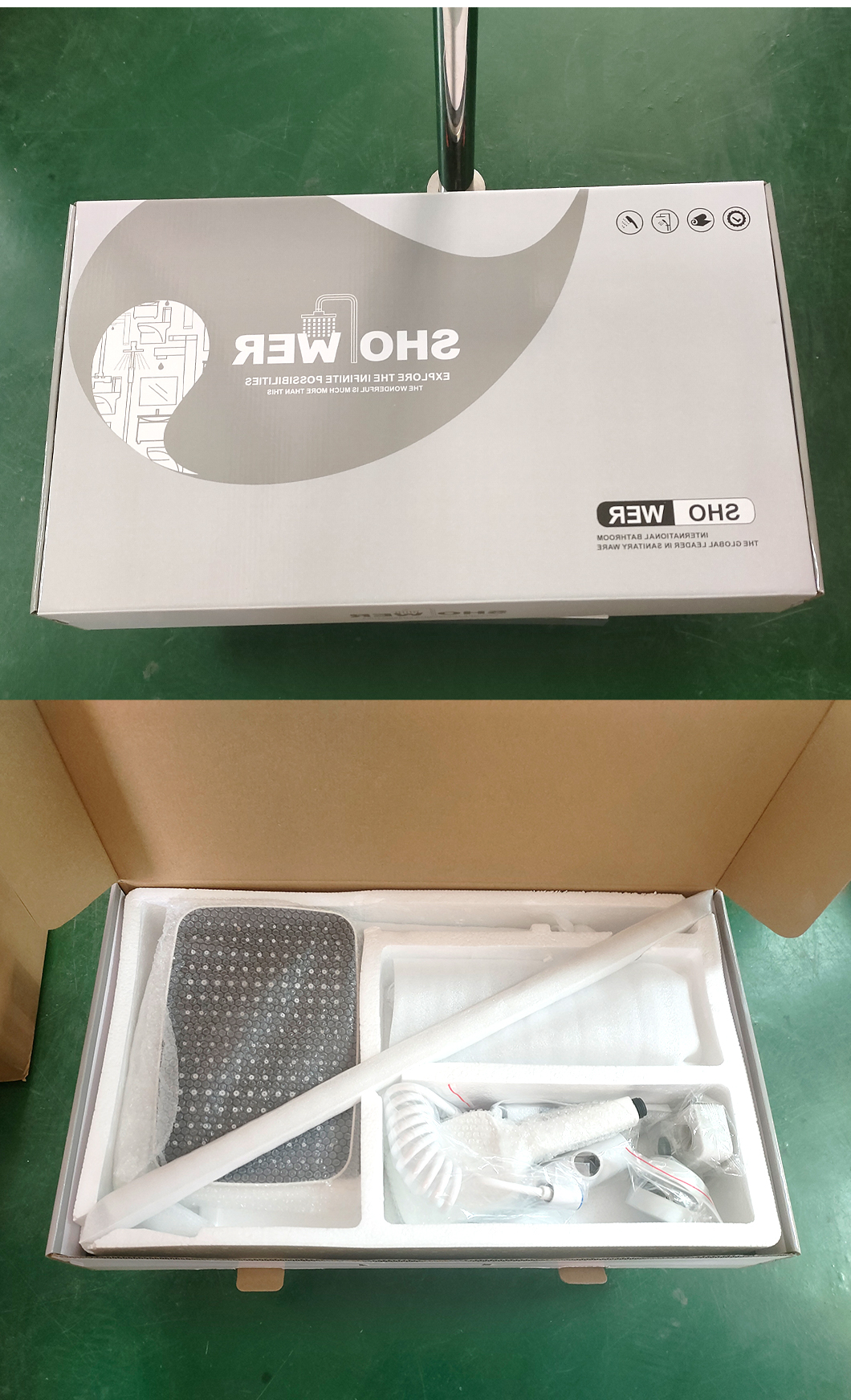 Aluminum 4-Function Digital Shower System