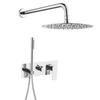 YF200560004 Bathtub Shower Faucet Set with High Pressure 10 Inch Rain Shower Head and Handheld Shower Head Set