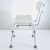 YF68106 Disabled Temple Form Foldable Folding Bathroom Elderly Adjustable Bathroom Stool Used Giveaway Bath Shower Chairs Seat
