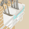 Adjustable Stainless Stell Dish Drainers for Kitchen Counter Used in Sink Countertop with Drainboard Utensil Holder