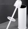 YF65154 Toilet Floor-mounted Toilet Silicone Brush Black White Gold Holder Set Home Bathroom Cleaning Brush