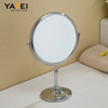 YF69101 Round Mirror Design Double-sided Desktop Pocket Dresser Beauty Mirror