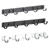 YF9105 Wall Hooks Racks Haning Row Hooks for Coat Hat Towel Purse Robes Mudroom Bathroom Entryway