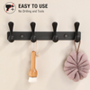 YF9130 Hat Organizer Hat Rack for Wall, Coat Hanger Wall Mount, Towel Racks for Bathroom