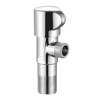 YF230400005 Stainless Steel Bathroom Shower Shut Off Valve Hot Cold Water Angle valve water stainless brushed angle stop valve