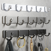 YF9105 Wall Hooks Racks Haning Row Hooks for Coat Hat Towel Purse Robes Mudroom Bathroom Entryway