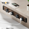 YF300100004 Sliding track socket, exposed installation power rail, kitchen, living room, bedroom, sliding rail power strip, kitchen track socket board