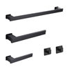 YF1304 Aluminum Hardware Accessories Set 5 Pieces Bathroom Hardware Set