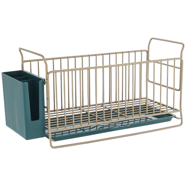 Roll Up Kitchen Countertop Cabinetry Stainless Steel Iron over The Sink Dish Drying Rack Dish Rack for Tray