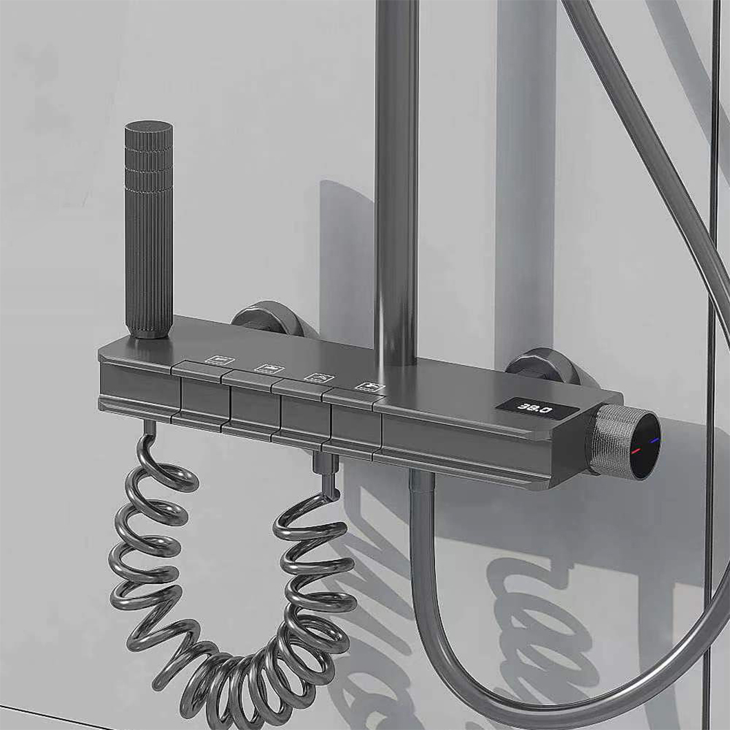 Luxury Full-Featured Bathroom Shower System