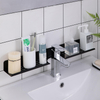 YF5301 Bathroom Shelf Organizer Over The Faucet, Over The Sink Shelf Bathroom Decor, Bathroom Sink Shelf Over Faucet