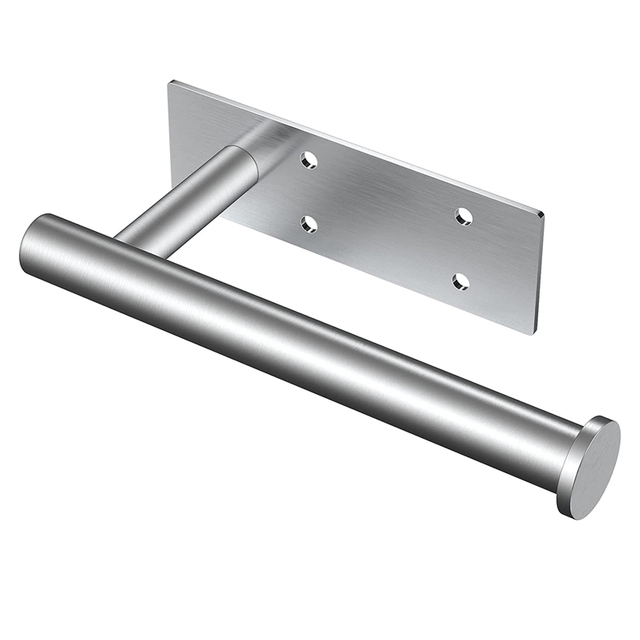 YF62152 Paper Towel Holder Under Cabinet - Silver Paper Towel Holder Wall Mount Stainless Steel paper holder