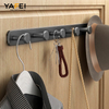 YF9113 Bathroom Towel Wall Bathrobe Hook Modern Design Bathroom Accessories Metal Hook Bathrobe Row Wall Hook